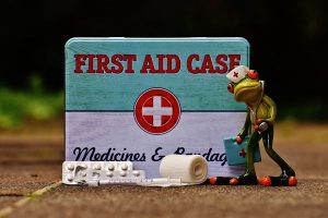 first aid box